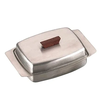 Image of Zodiac 11728 Butter Dish Wooden Knob