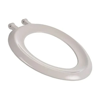 Image of Sonata Celmac Duramax Heavy Duty Single Flap WC Seat Only with Plastic Hinges WHITE