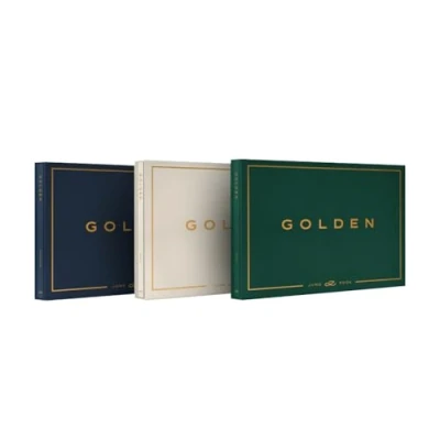 Image of [Set] BTS JUNGKOOK GOLDEN 1st Solo Album 3 Ver Set