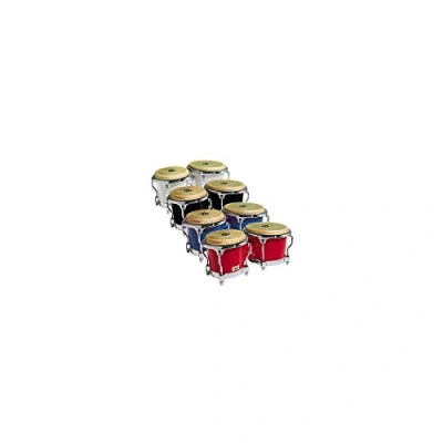 Image of LP Latin Percussion Fiberglass Bongo Red Chrome Hardware LP200XF RD