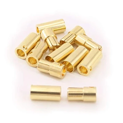 Image of OliRC 6pairs 6.5mm Gold Plated Male and Female Bullet Banana Connectors Plugs for DIY RC Battery ESC Motor(C118 6)
