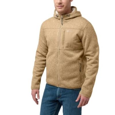 Image of Jack Wolfskin Men&#039;s Kaminfeuer Hooded JKT M Jacket, Anise,
