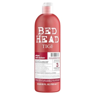 Image of Bed Head by TIGI Urban Antidotes Resurrection Conditioner Ideal for Damaged Hair 750 ml