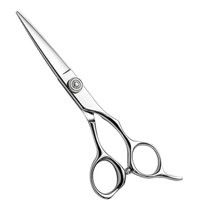 Image of AOLANDUO 5.5 Inch Pro Hair Scissor High End Aichi Steel Handmade Cutting Razor Edge/Offset Design/Pro Ergonomic for Salon Stylists Beauticians and Barbers