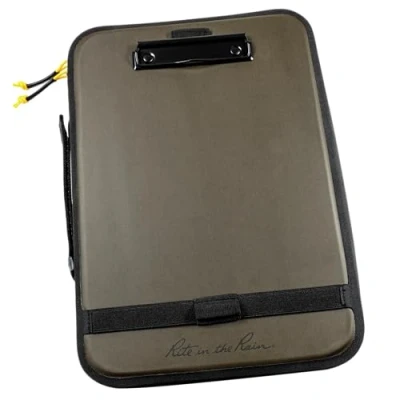 Image of Rite in the Rain Monsoon Command Desk, 13 x 9.7, Zippered and Water Resistant TPU Fabric, Side Handle (No. 298)