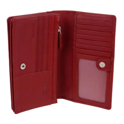 Image of Golunski Leather Ladies Purse/Wallet RFID Protected Red