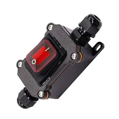 Image of Koanhinn 1 Piece IP67 Waterproof Inline Switch 12V DC 20A High Current