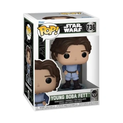 Image of Funko Pop! Star Wars: FL Boba Fett (Young) Collectable Vinyl Figure Gift Idea Official Merchandise Toys for Kids &amp; Adults Movies Fans Model Collectors and Display