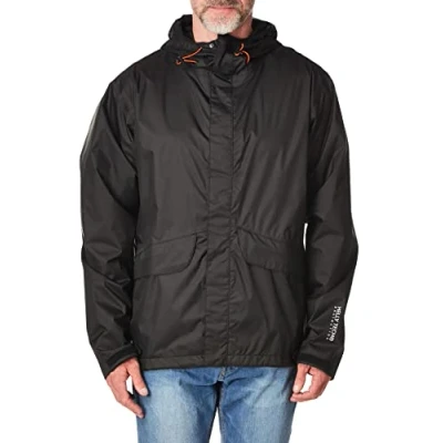 Image of Helly Hansen Workwear Men&#039;s Manchester Waterproof Rain Jacket, Black, L