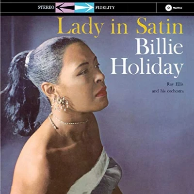 Image of Billie Holiday Lady In Satin 180gm 2016 UK vinyl LP APJ144 45