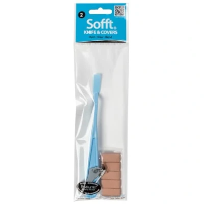 Image of Colorfin Sofft Tools, Knife &amp; Covers, No. 2 Flat, 65002