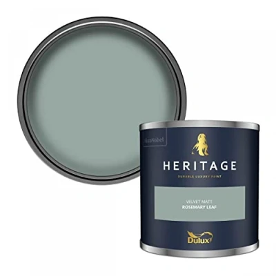 Image of Dulux Trade Heritage Velvet Matt Emulsion Rosemary Leaf (5 Litres)