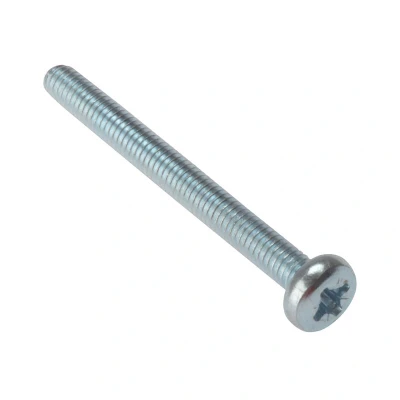 Image of ForgeFix Machine Screws Pan Head M5 x 50mm Zinc Plated Bag 25