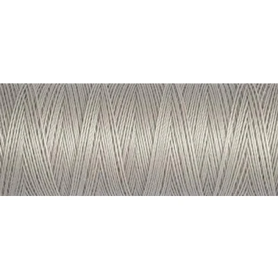 Image of Gutermann Sew All Polyester Thread, Pastel Grey 0118, 100 m, 5.5 x 1.8 cm