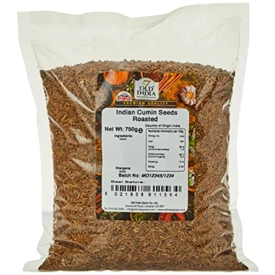 Image of Old India Indian Cumin Seeds Roasted 750g