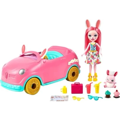 Image of ENCHANTIMALS� BUNNYMOBILE Doll + Accessory