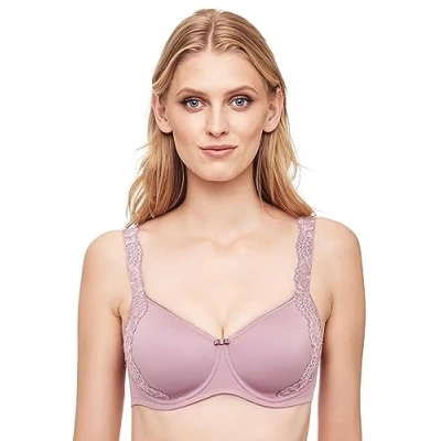 Image of Susa Women&#039;s London Molded Bra, Dusty Rose Pink, 44 DD