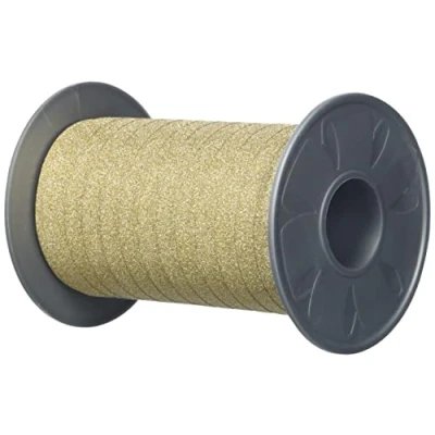 Image of C.E. Pattberg Präsent Poly Glitter Curling Ribbon Copper 10 mm width, 100 m length