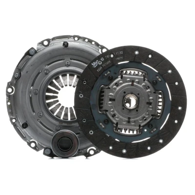 Image of 1611271480, 9402053160 clutch VALEO KIT3P 828454 with release bearing, Special tools for mounting not necessary 242mm PEUGEOT: Expert II Tepee