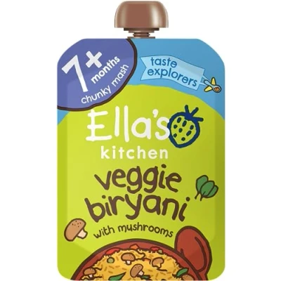 Image of Ella&#039;S Kitchen Veggie Biryani Stage 2 130 g