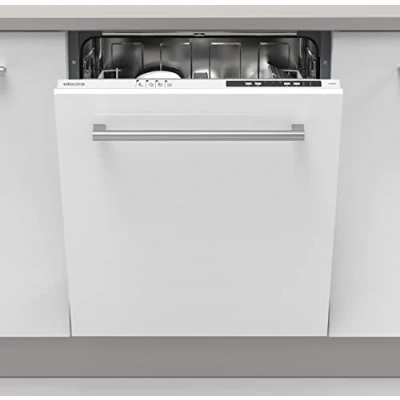Image of Electra Fully Integrated Standard Dishwasher White with Fixed Door Fixing Kit E Rated