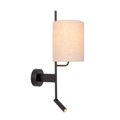 Image of Magic Wall light 1xE27 With USB charging point Black
