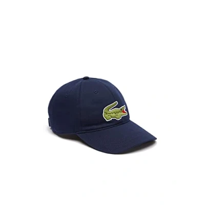 Image of Lacoste Unisex Cap, Size: One Size, Navy blue