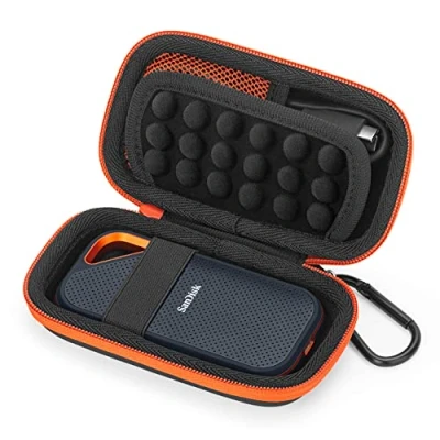 Image of YINKE Hard Case for SanDisk Extreme/SanDisk PRO 1TB 2TB 500GB /WD my Passport Portable SSD, Protective Cover Travel Storage Bag