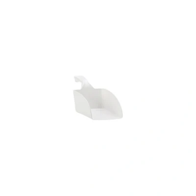 Image of VIKAN Colour Food Grade Hand Scoop, 0.5 Litre, White, 56775