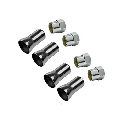 Image of Chrome Valve stems 20mm Covers &amp; Caps a1, a2, a3, a4, a5, a6, a7, a8, tt, allroad, coupe, Q2, Q3, Q7