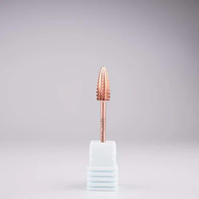Image of New* Apex® Professional Tungsten Carbide Electric Nail Drill Bit 3/32 inch, 2.35mm Shank for Gels, Acrylics, Art, Manicure, Pedicure, Salon Nails (Typhoon 2 Way) (Extra Coarse)