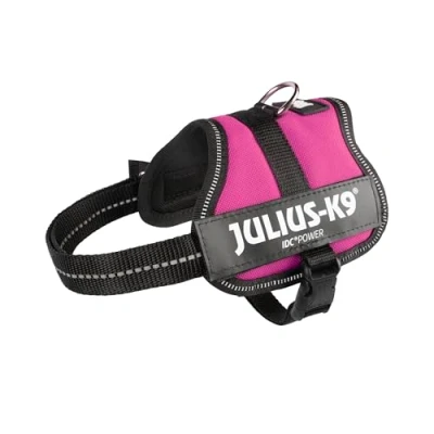 Image of K9 Powerharness, Size: 2XS/Baby 2, Dark Pink