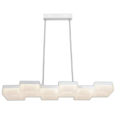 Image of Moggi Dimmable LED Bar Pendant Ceiling Light White 3000K