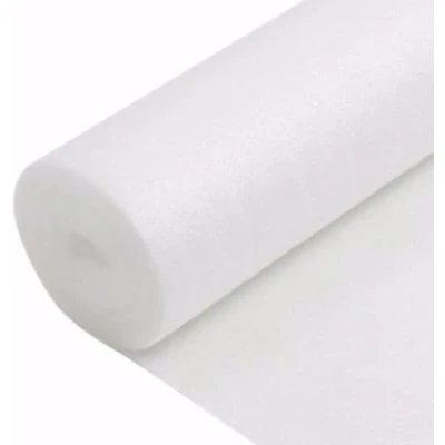 Image of White Foam Laminate Wood Underlay for &amp; Real Flooring 10m² 2mm Easy to Install by KK