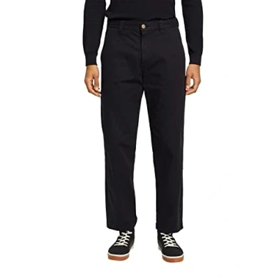 Image of ESPRIT Men&#039;s 013cc2b304 Pants, Black, 34 W/36 L