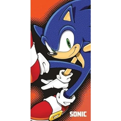 Image of Jerry Fabrics F Beach Towel Bath Sonic Child 70 x 140 cm 100% Cotton