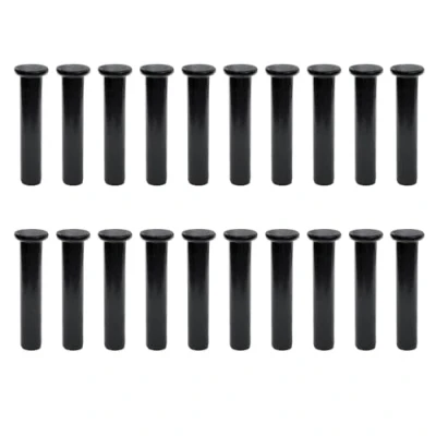 Image of Young Wolf 20X Location Pins Compatible with Trend KWJ700 KWJ900 Workbench Fixtures 10x50mm Carbon Steel Pegs Worktop Jig Set