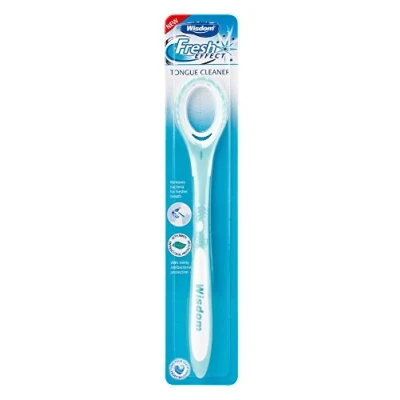 Image of Wisdom Fresh Effect Tongue Cleaner, Pack of 12