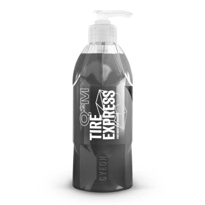 Image of GYEON quartz Tire Express 400ml Extremely Easy Wet or Dry Application Long Lasting UV Protection Water Based Very Deep Natural Visual Effect Self Cleaning Highly Repellent