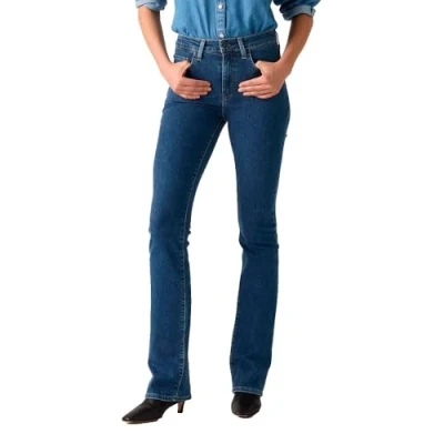 Image of Levi&#039;s Women&#039;s 725 High Rise Bootcut Jeans, Triangle Exploration, 32W x 32L