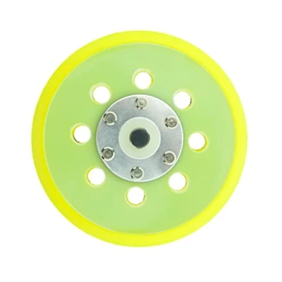 Image of 1 x SabreCut OSSCDA005 125mm 5/16 Thread 8 Hole Medium Density Random Orbital Sander Hook &amp; Loop Backing Pad Compatible with Dual Action Sanders