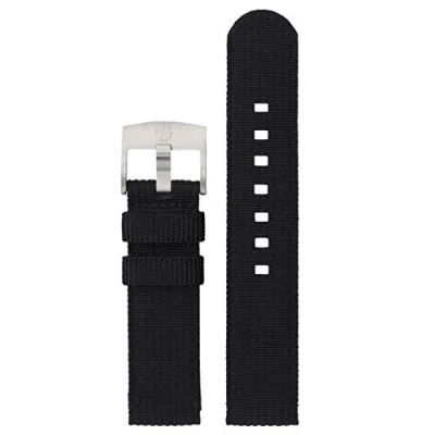 Image of Luminox Men&#039;s Textile Watch Strap FNX.2202.20Q.K, black, Modern