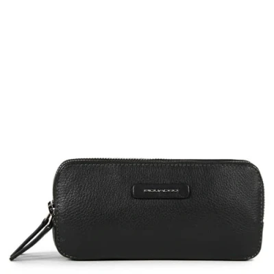 Image of Piquadro Modus Special Pencil Cases 20 Centimeters Black (Nero)
