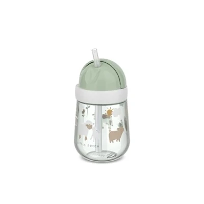Image of Mepal Straw Cup Mio Toddler from 9 Months Leak Proof Drinking Bottle for Toddlers Dishwasher Safe &amp; BPA Free 300 ml Little Farm