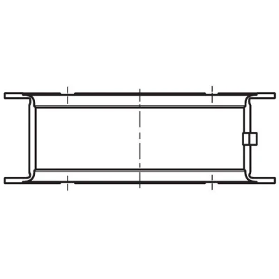 Image of 4050330008, 4050330107, 4050330108, 4050330207, 4050330208 Main Bearings, crankshaft MAHLE ORIGINAL 001 FL 10358 000