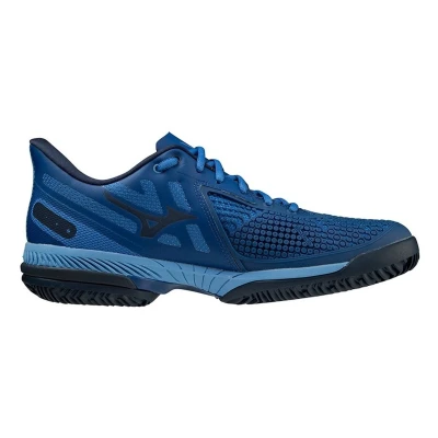 Image of Mizuno Men&#039;s Wave Exceed Tour 5 Cc Tennis Shoes, Trueblue White Dressblues, 9 UK