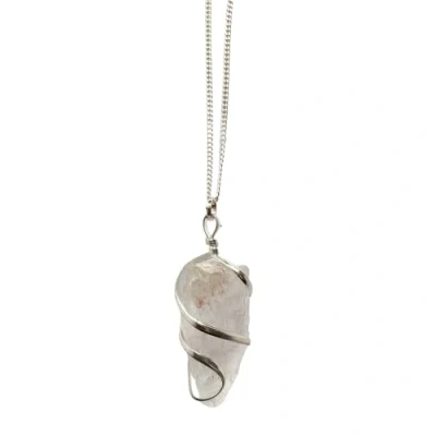 Image of VIE Rough Cut Crystal Pendant (Clear Quartz)