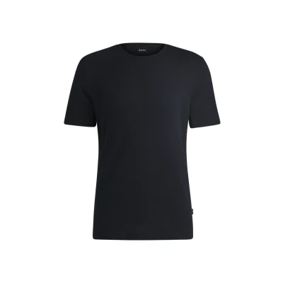 Image of BOSS Tiburt Basic Tshirt, Men&#039;s, Size: XS, Dark blue four