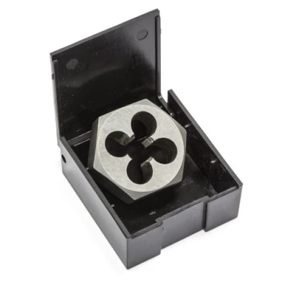 Image of Volkel 26138 10mm x 1.25 Metric Fine Hexagon HSS Die Nut
