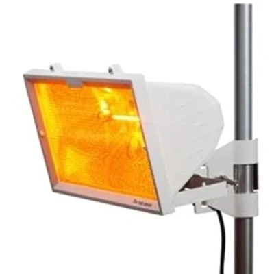 Image of KnightsBridge 1300W Outdoor Infrared Heaters White